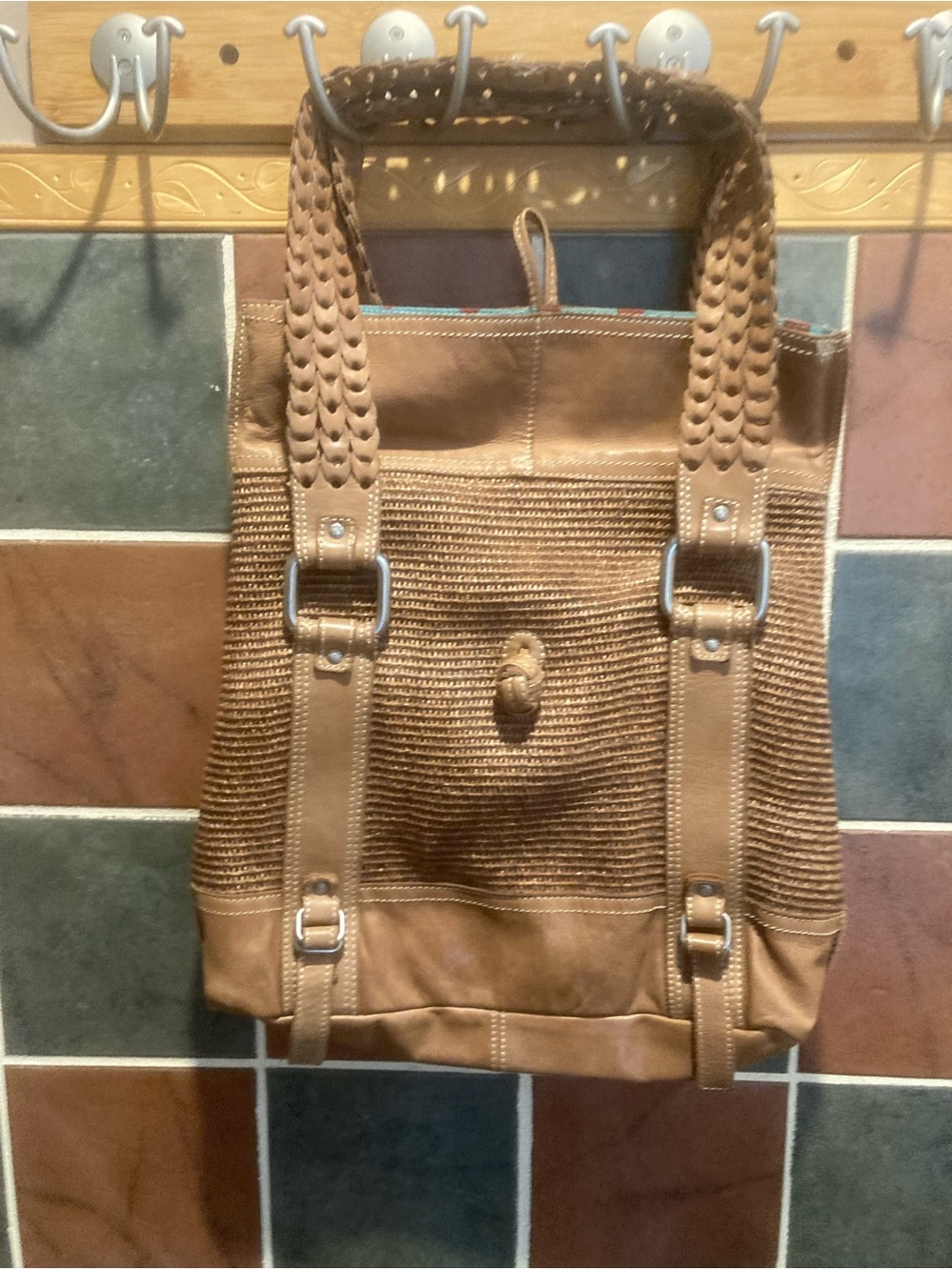 Women’s Brown Leather Shoulder Bag